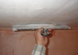 Как шпаклевать бетонные потолки